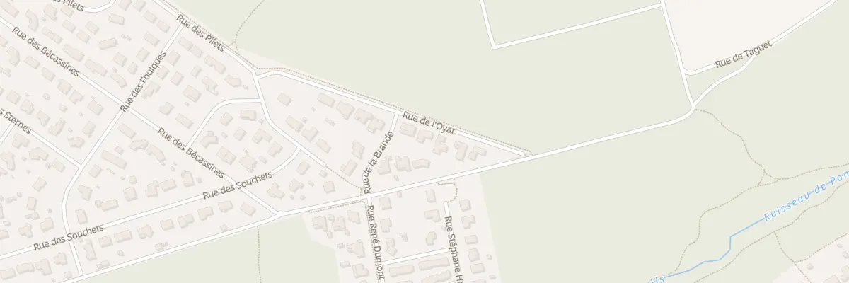 Plan du 12 Rue de l’Oyat à Audenge