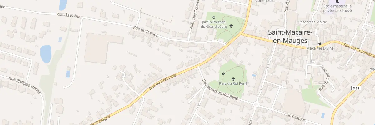 Plan du 20 Rue de Bretagne (St Macaire à Sèvremoine