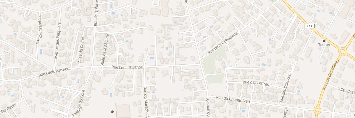 Plan du 6 Rue Louis Barthou à Saint-Georges-de-Didonne