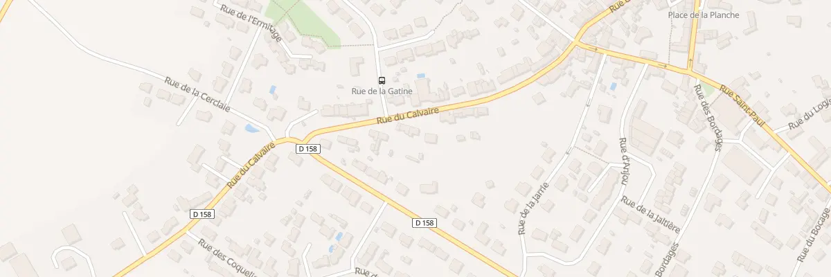 Plan du 25 Rue du Calvaire (St Andre à Sèvremoine