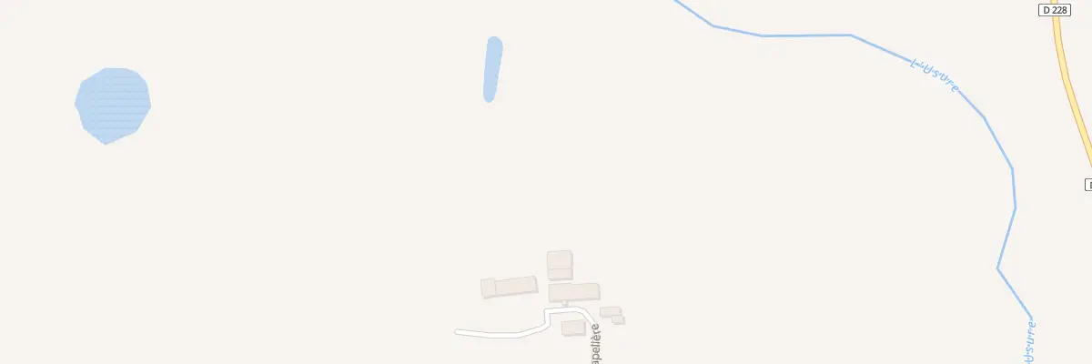 Plan du 230 Che de la Happeliere à Niafles
