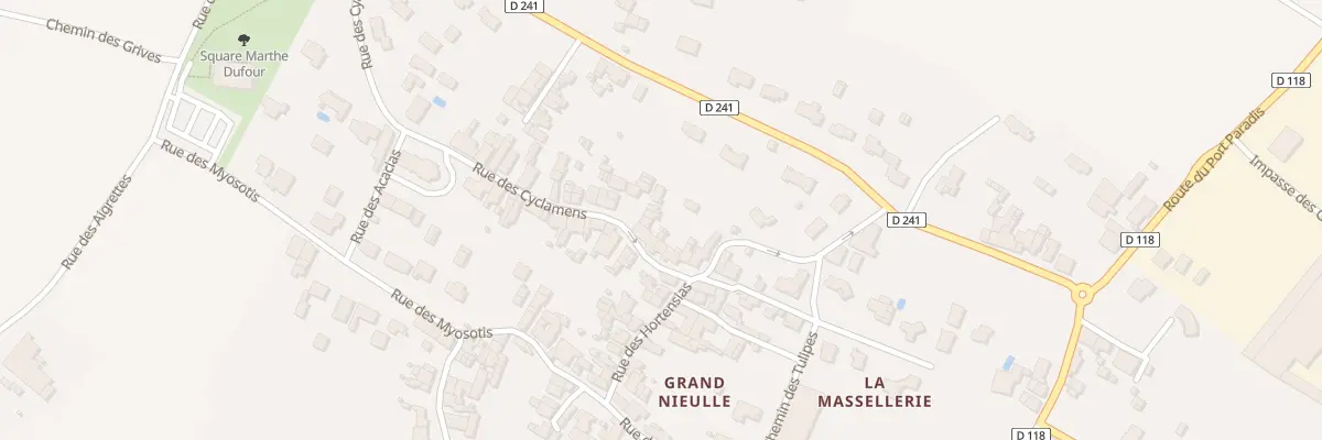 Plan du 37 Rue des Cyclamens à Nieulle-sur-Seudre