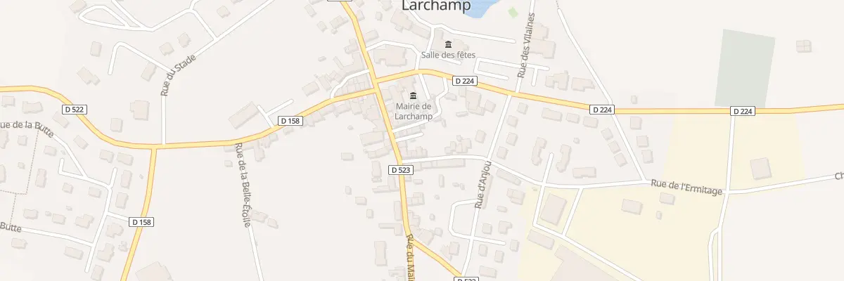 Plan du 1 Rle du Levant à Larchamp