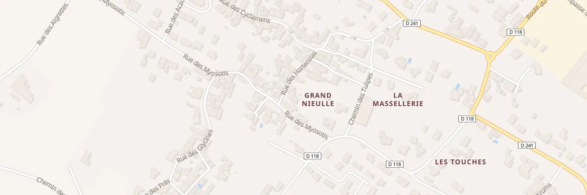 Plan du 29 Rue des Hortensias à Nieulle-sur-Seudre