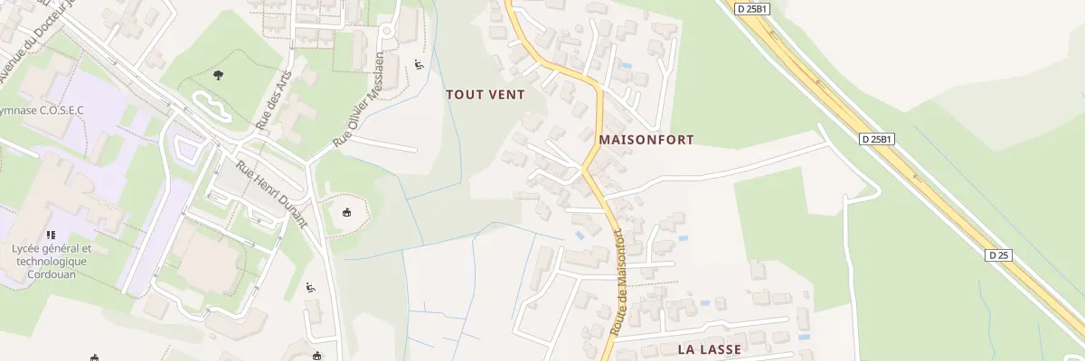 Plan du 80T Rte de Maisonfort à Royan