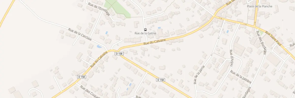 Plan du 29 Rue du Calvaire (St Andre à Sèvremoine