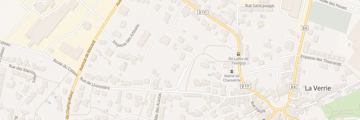 Plan du 22B Rue de livonnière à Chanverrie