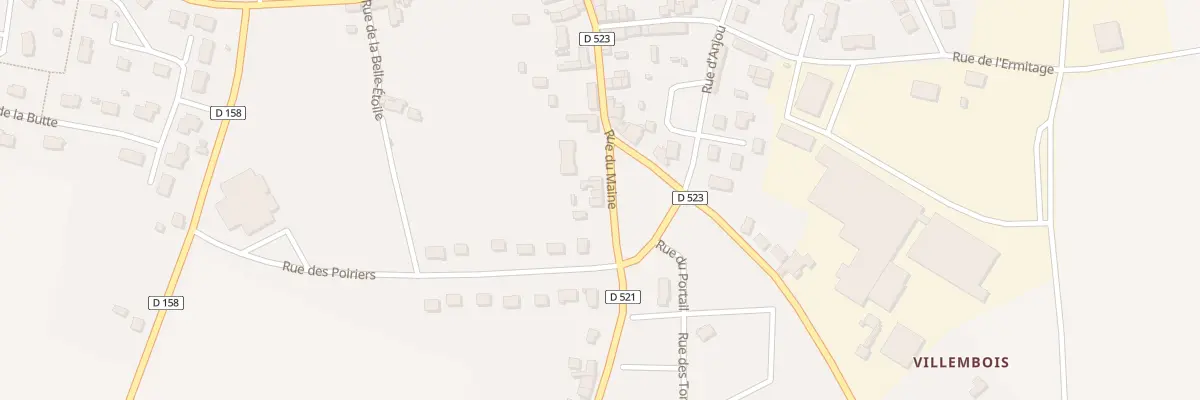 Plan du 34 Rue du Maine à Larchamp