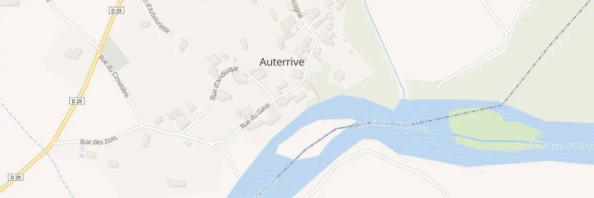 Plan du 5031 Le Village à Auterrive