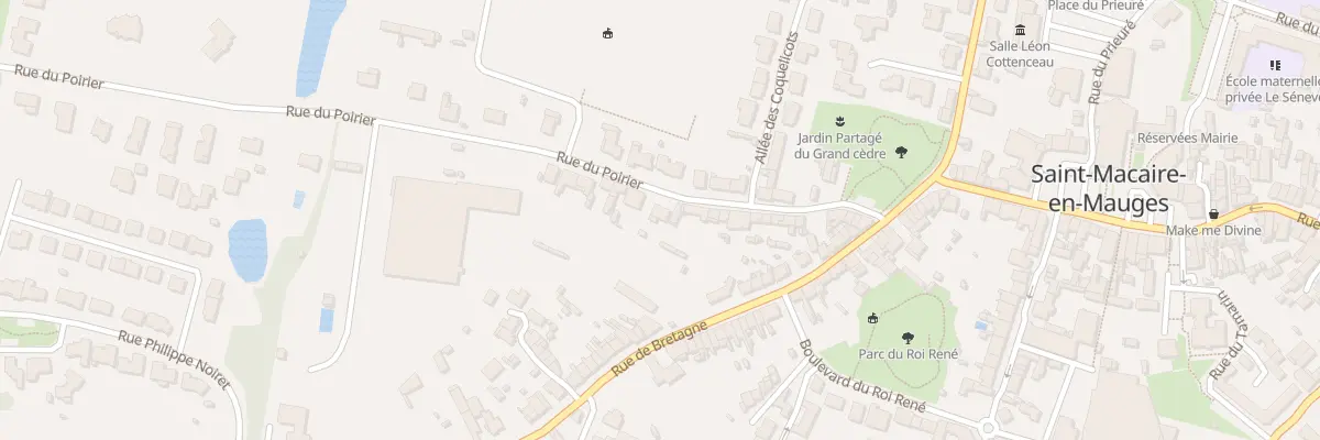 Plan du 31 Rue du Poirier (St Macaire) à Sèvremoine