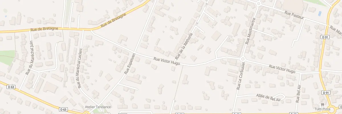 Plan du 42B Rue Victor Hugo à Sèvremoine