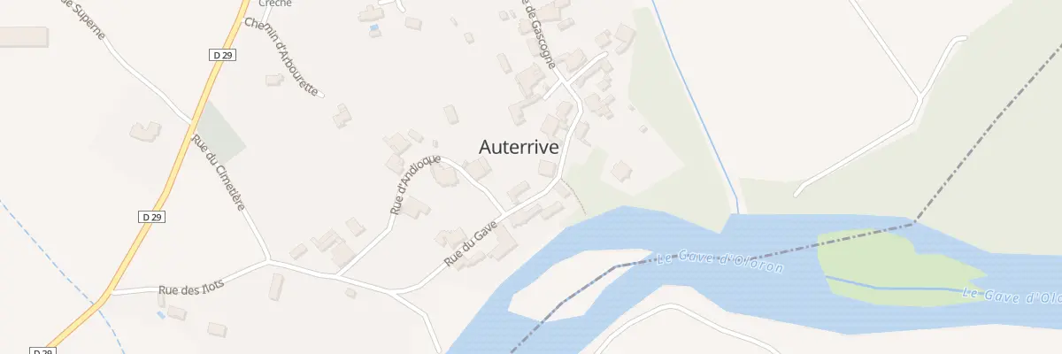 Plan du 5157 Le Village à Auterrive