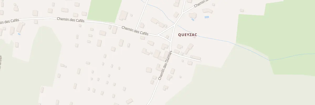 Plan du 2 Che des Cafés à Queyrac