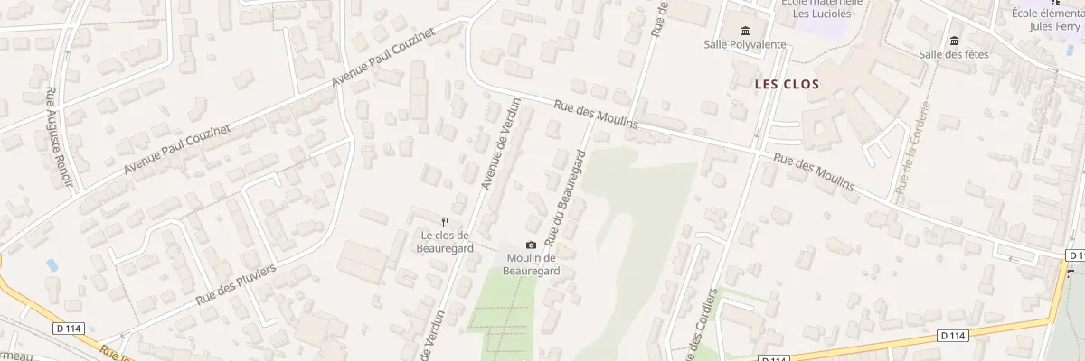 Plan du 3 Rue de Beauregard à Marans