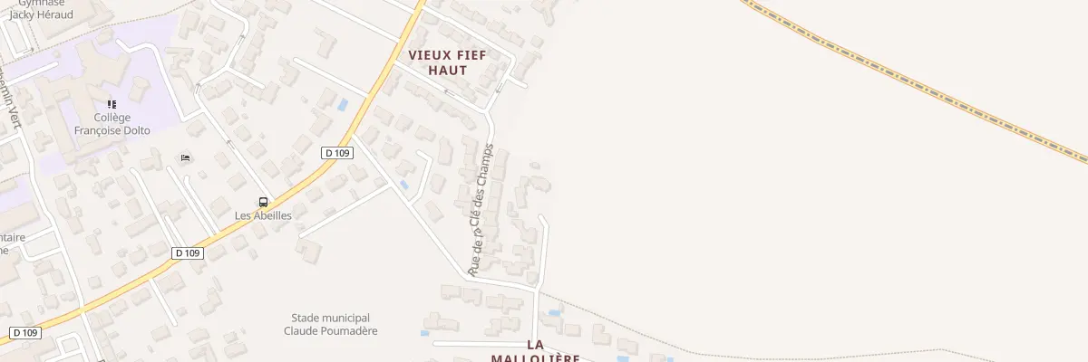 Plan du 3 Vieux Fief Haut à La Jarrie