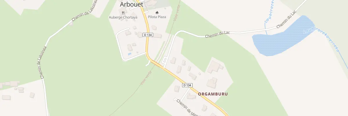 Plan du 18 Che du Lac à Arbouet-Sussaute