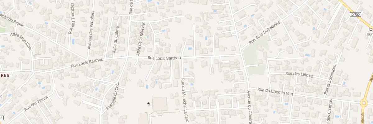 Plan du 15 Rue Louis Barthou à Saint-Georges-de-Didonne