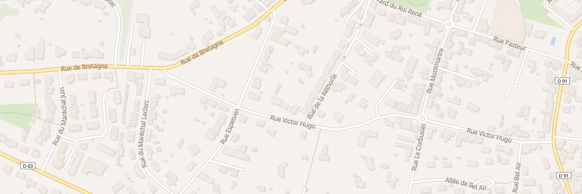Plan du 46 Rue Victor Hugo à Sèvremoine