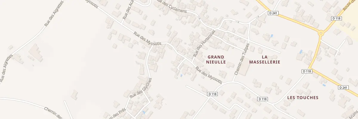 Plan du 4 Imp des Bleuets à Nieulle-sur-Seudre