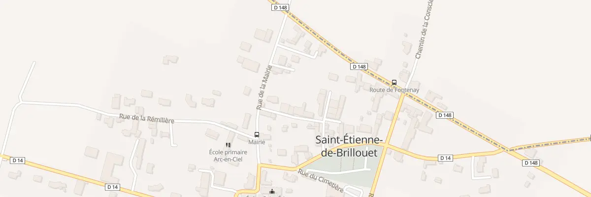 Plan du 11 Rue de la grand’maison à Saint-Étienne-de-Brillouet