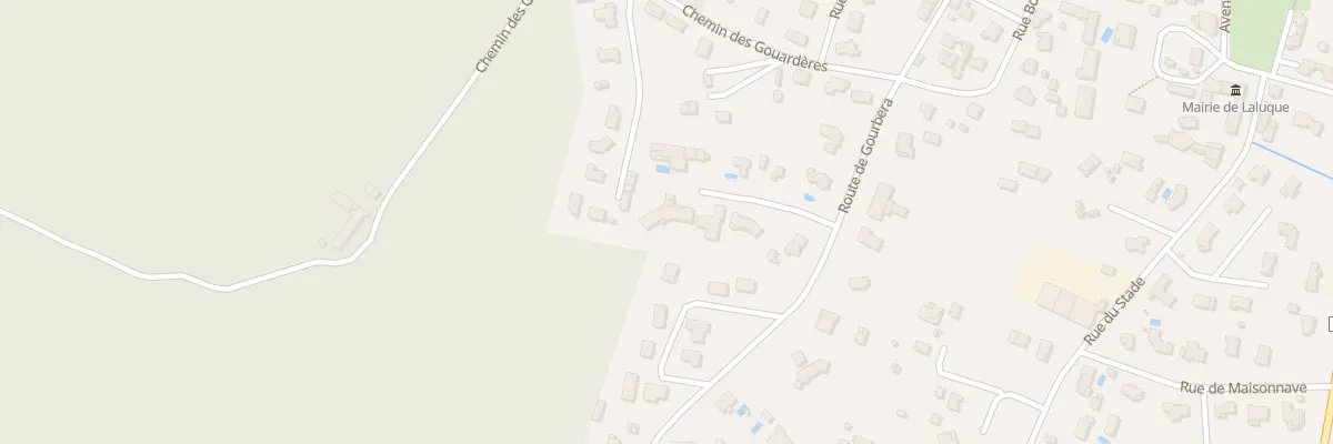 Plan du 105 Imp des Gouardères à Laluque