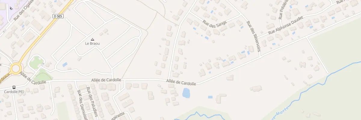 Plan du 6 Rue André Meunier Dit Mureine à Audenge