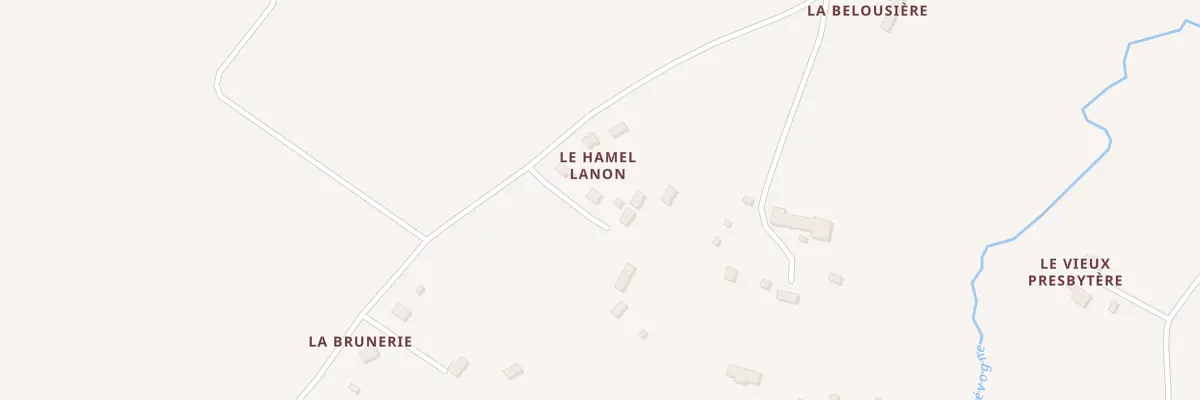 Plan du 3 Imp Hamel Lanon -Ml Clinchamps à Noues de Sienne