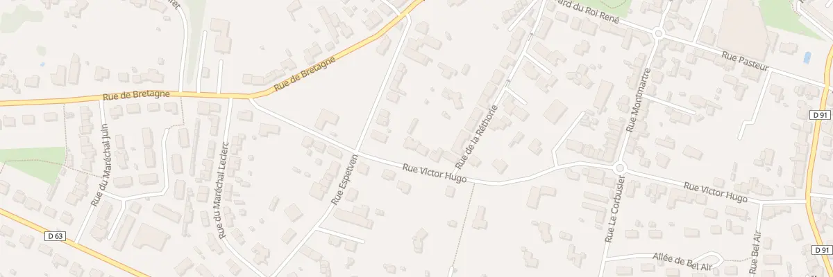 Plan du 48 Rue Victor Hugo à Sèvremoine