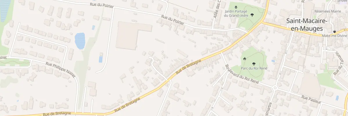 Plan du 30 Rue de Bretagne (St Macaire à Sèvremoine