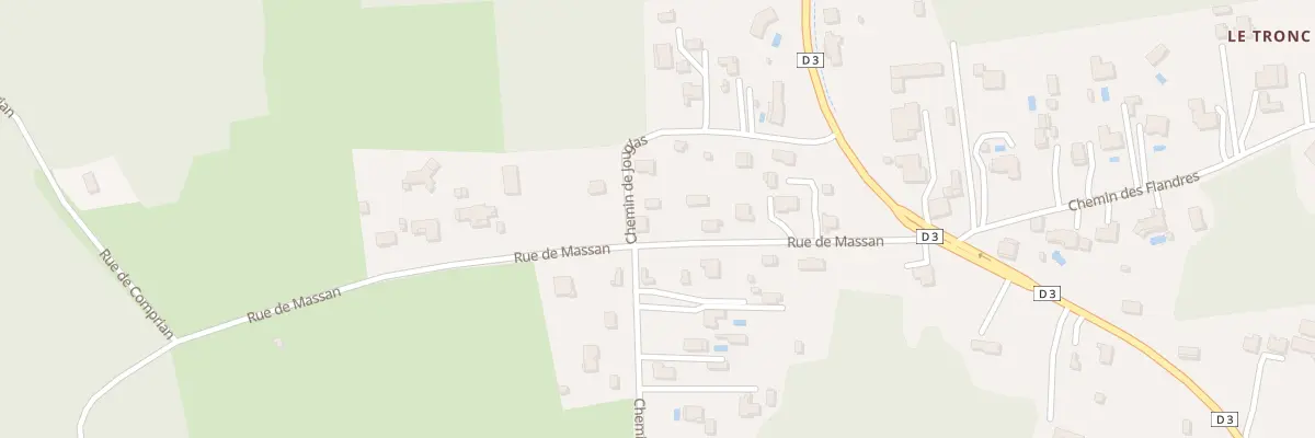 Plan du 13 Rue de Massan à Biganos