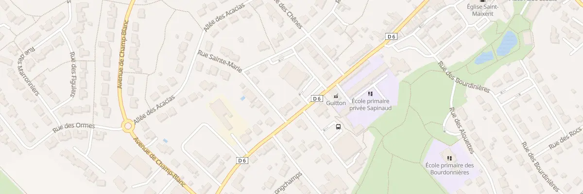 Plan du 18 Rue des écoles à Chanverrie