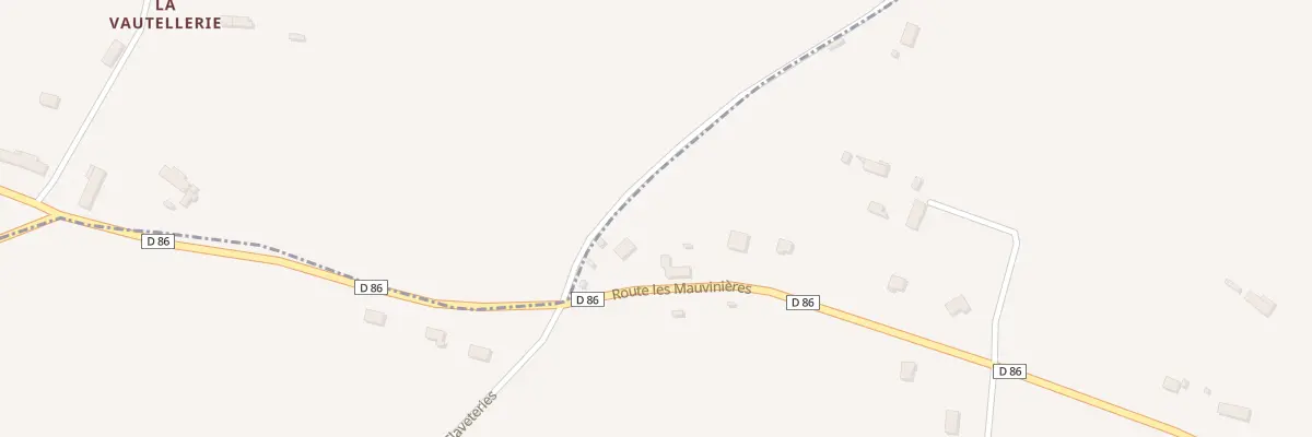 Plan du 18 Rte Les Mauvinieres - Torigni à Torigny-les-Villes