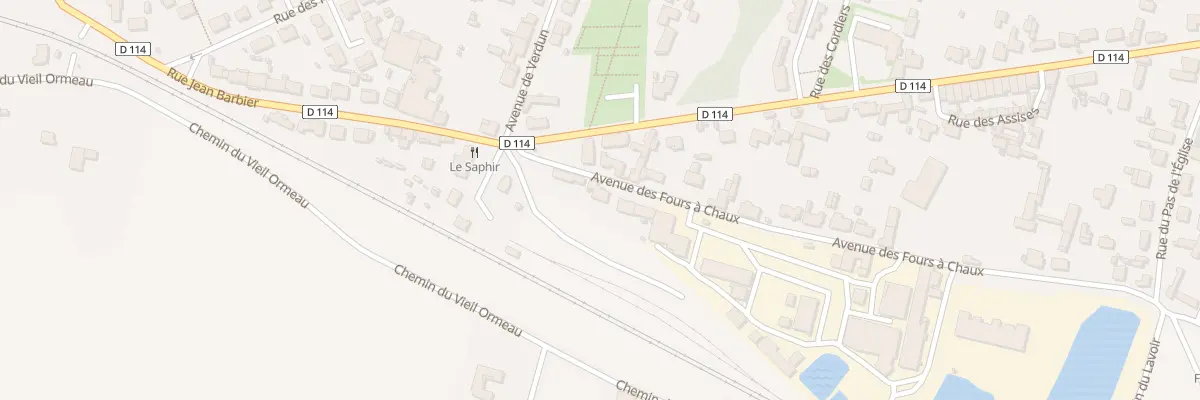 Plan du 42 Av des Fours à Chaux à Marans