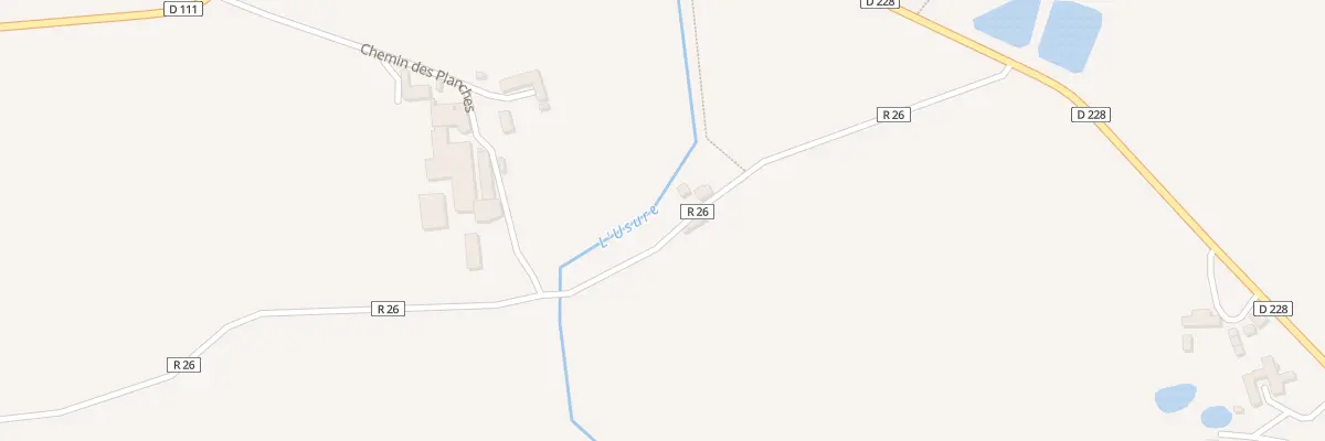 Plan du 234 Che du Moulin des Planches à Niafles