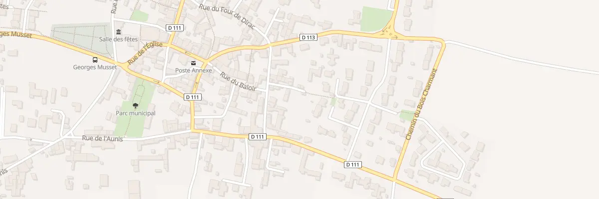 Plan du 11A Rue de la Corderie à Thairé