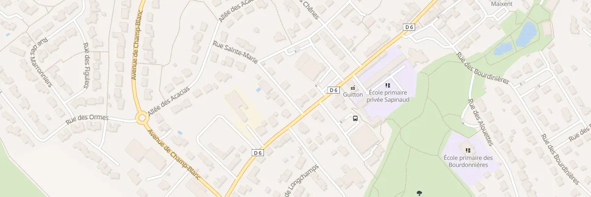 Plan du 22 Rue des écoles à Chanverrie