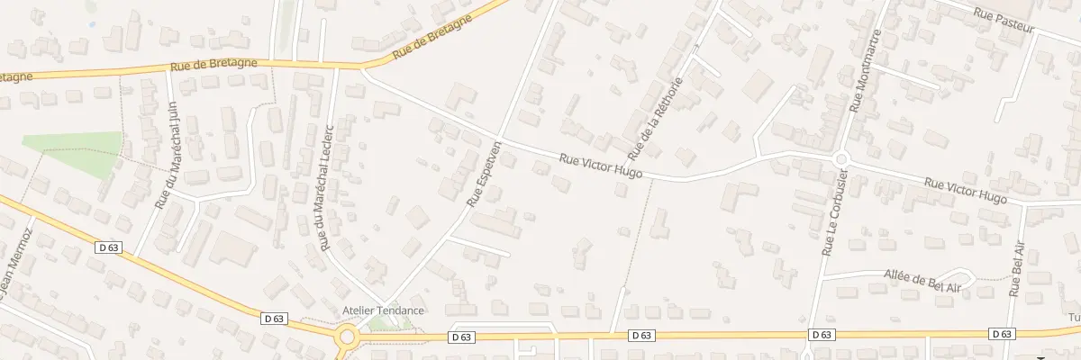 Plan du 59 Rue Victor Hugo à Sèvremoine