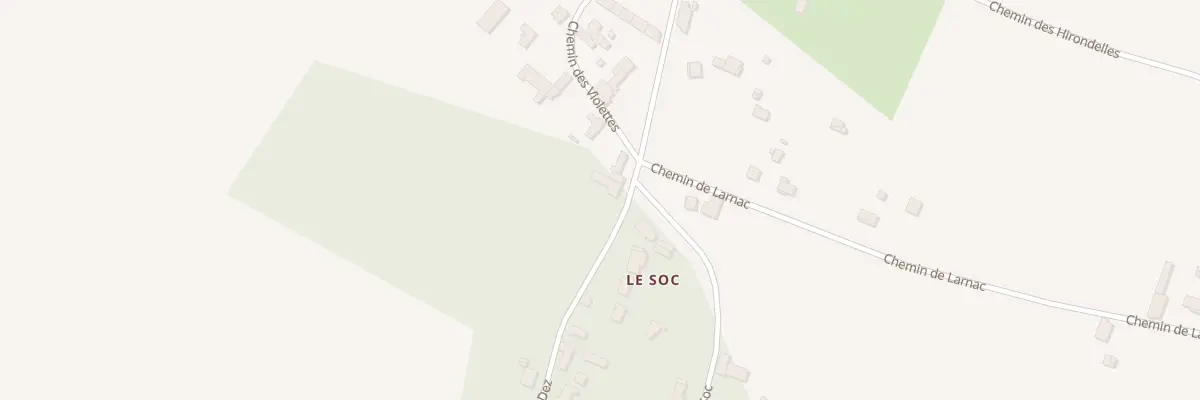 Plan du 3 Che du Dez à Queyrac