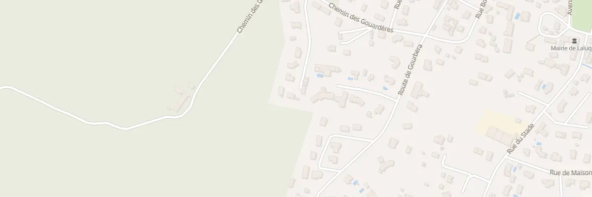 Plan du 469 Che des Gouardères à Laluque