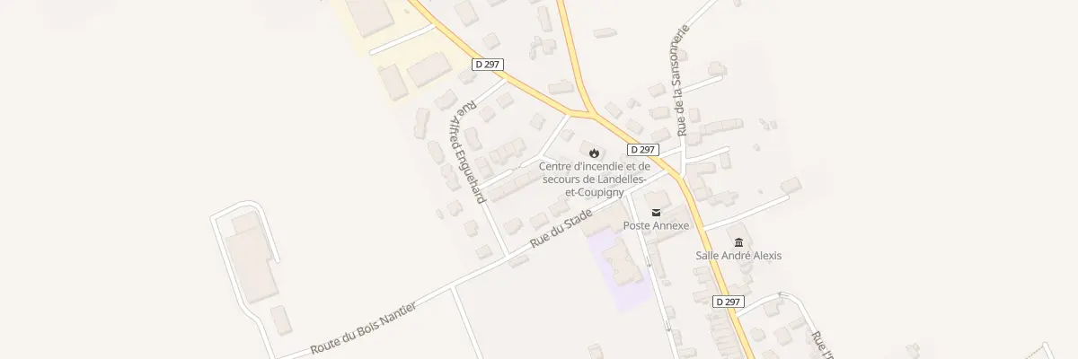 Plan du 3 Lot du Domaine à Landelles-et-Coupigny