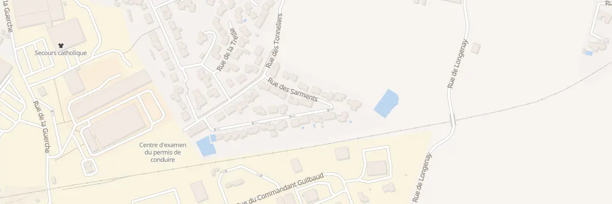 Plan du 9 Rue des Sarments aux Herbiers