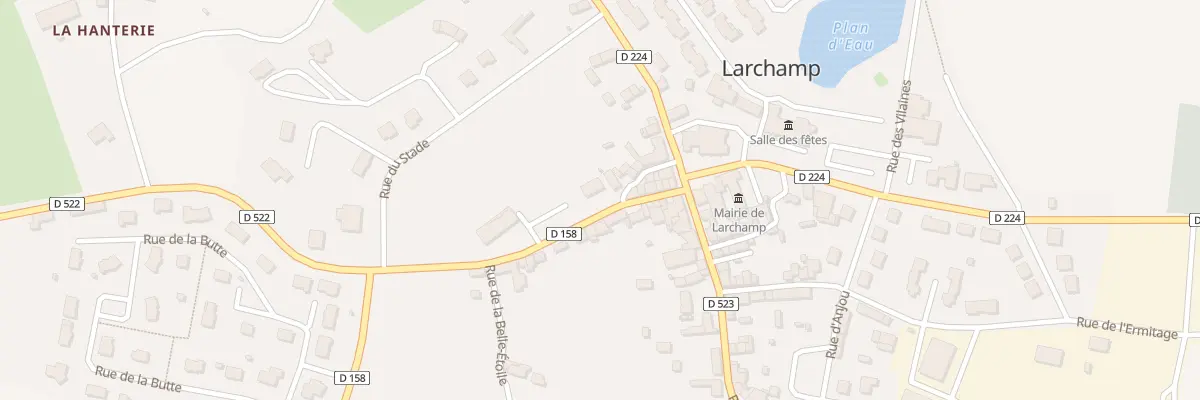 Plan du 12 Rue de Bretagne à Larchamp