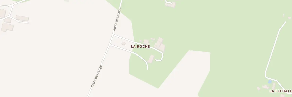 Plan du 105 Che de la Roche à Bouchamps-lès-Craon