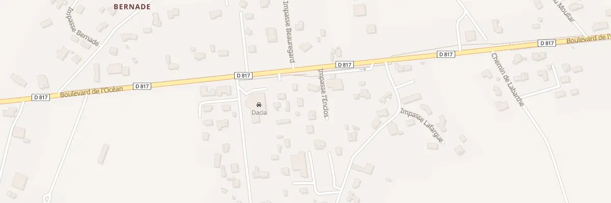 Plan du 56 Imp de l’Enclos à Labatut