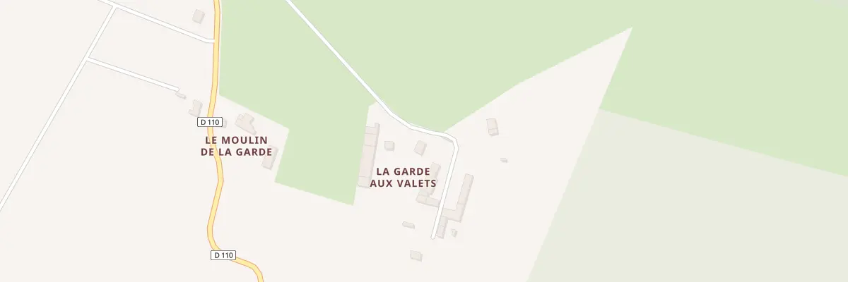 Plan du 3 La Garde aux Valets à Croix-Chapeau