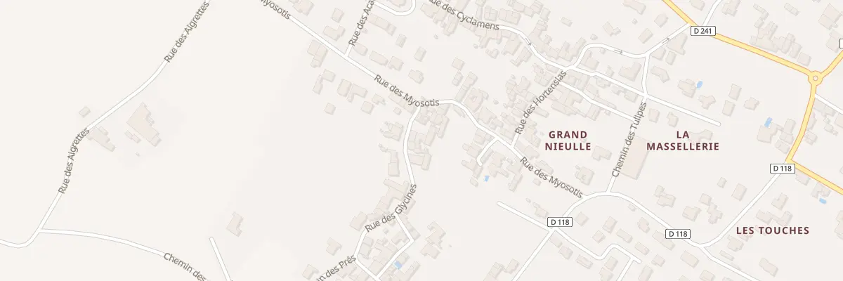 Plan du 9 Rue des Glycines à Nieulle-sur-Seudre