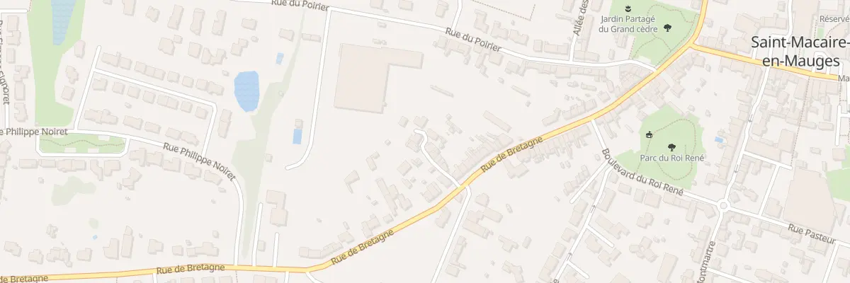 Plan du 46F Rue de Bretagne (St Macaire à Sèvremoine