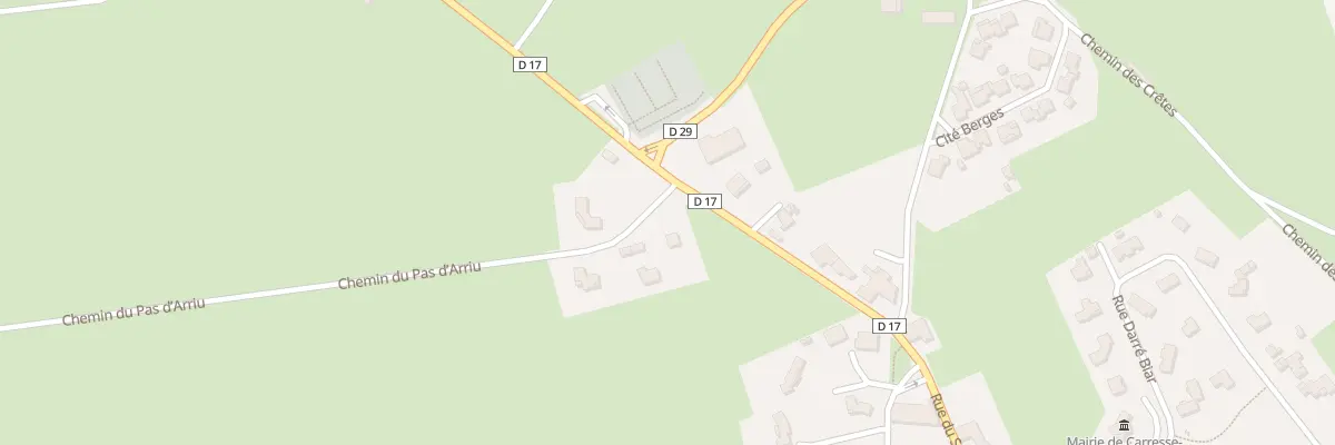 Plan du 1 Rte de Carresse Cassaber à Carresse-Cassaber