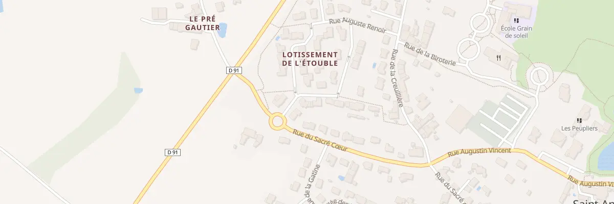 Plan du 4 Rue Paul Gauguin à Sèvremoine