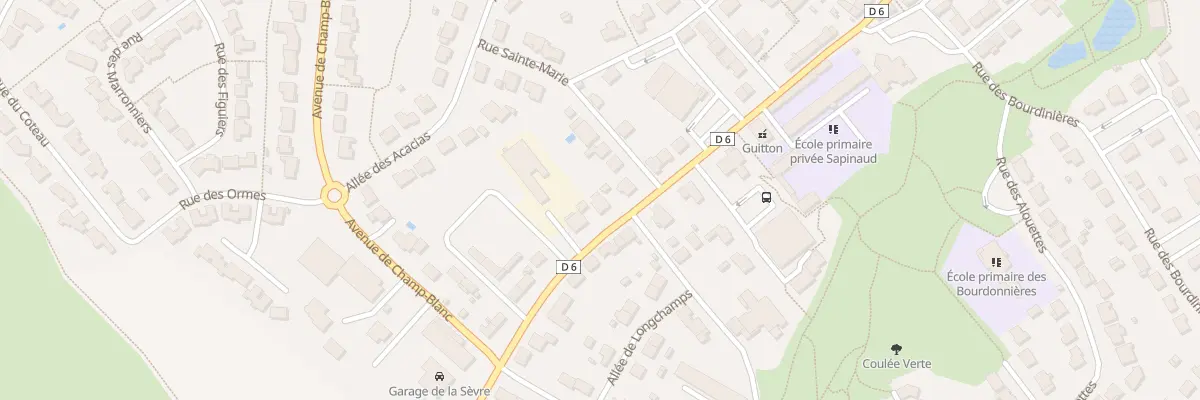 Plan du 26 Rue des écoles à Chanverrie